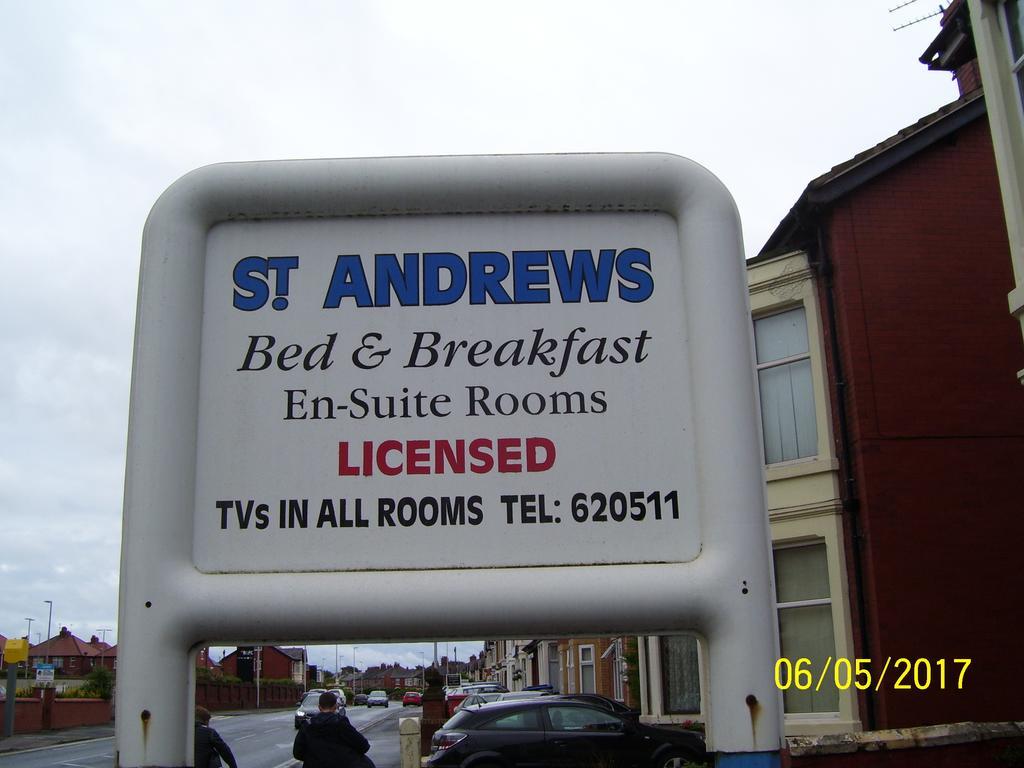 St Andrews Guesthouse Blackpool Exterior photo